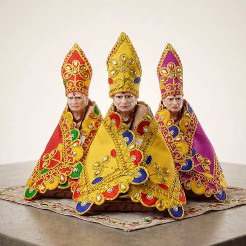 Swami Swamartha Sai Baba Embroidery Dress